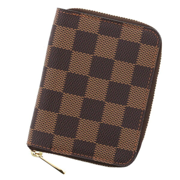 1240005022247 5 Louis Vuitton Jimmy Coin Purse Damier Ebene Brown