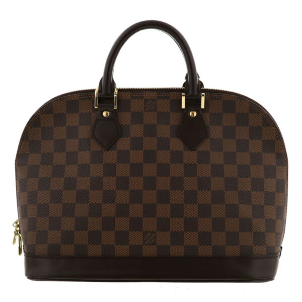 1240005022264 1 Louis Vuitton Alma Handbag Damier Ebene Brown