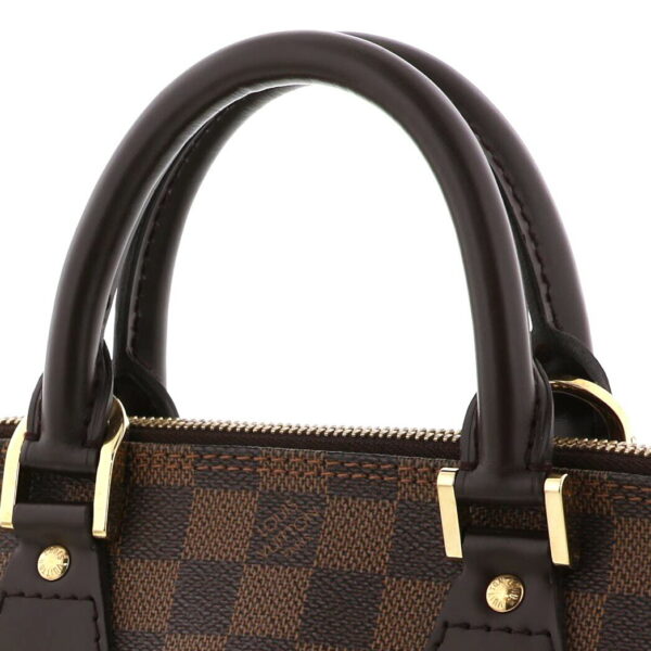 1240005022264 3 Louis Vuitton Alma Handbag Damier Ebene Brown