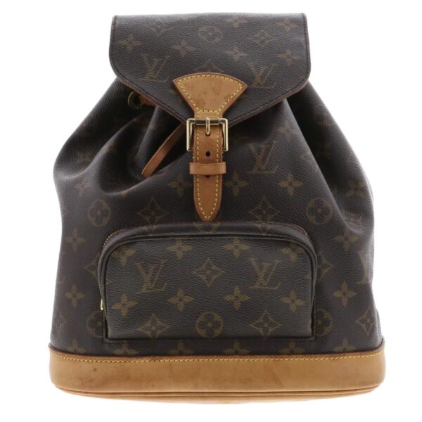 1240005022432 1 Louis Vuitton Mini Monthly Rucksack Brown