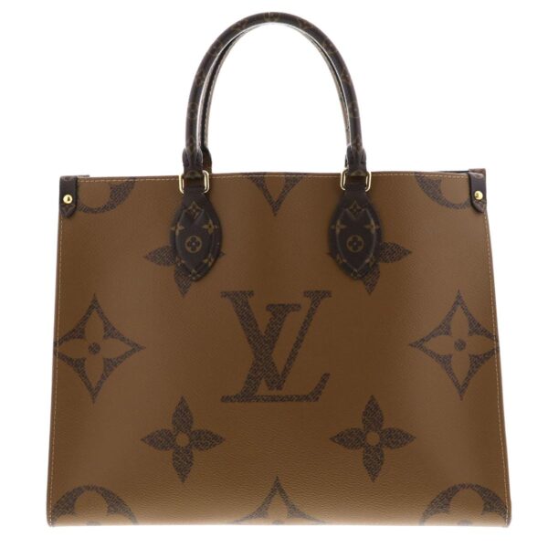 1240005022506 3 1 Louis Vuitton Onthego MM Bag Tote Bag Monogram Giant Brown