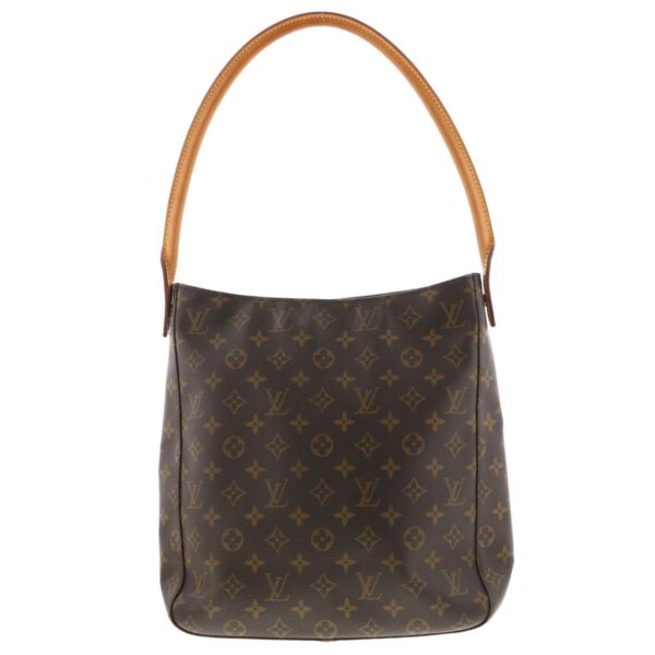 1240005022568 1 Louis Vuitton Looping GM Shoulder Bag Monogram Brown