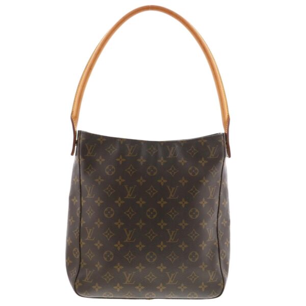 1240005022568 4 Louis Vuitton Looping GM Shoulder Bag Monogram Brown