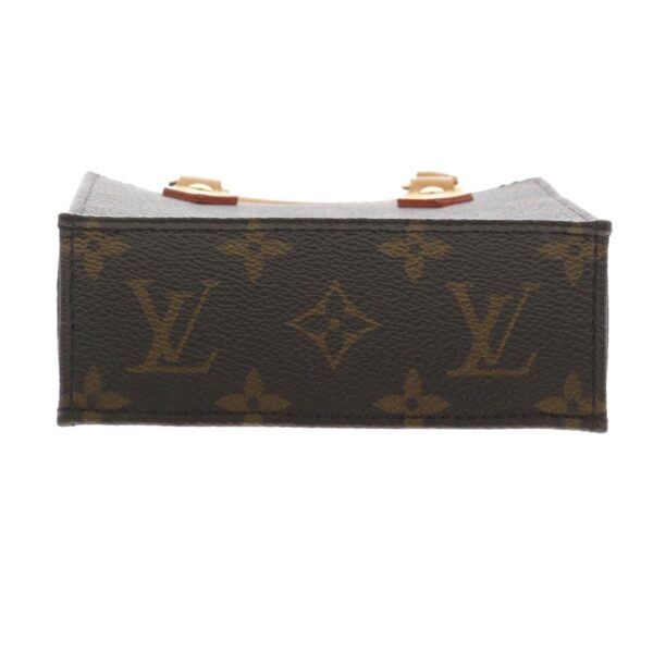 1240005022680 5 1 Louis Vuitton Petite Sappura Shoulder Bag Monogram Brown