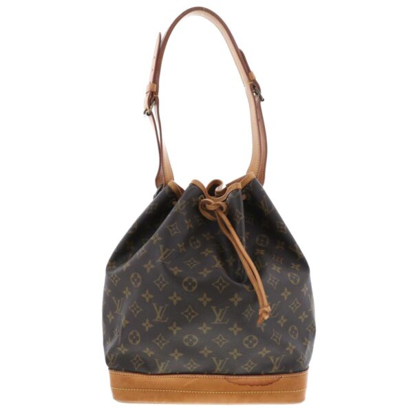 1240005022918 1 1 Louis Vuitton Noe Bag Drawstring Vanity Party Bag Monogram Brown