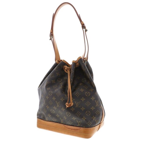 1240005022918 2 1 Louis Vuitton Noe Bag Drawstring Vanity Party Bag Monogram Brown