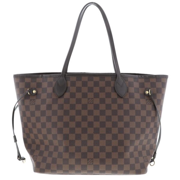 1240005022961 4 Louis Vuitton Neverfull MM Tote Bag Damier Ebene