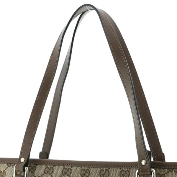 1240005022974 3 Gucci 2WAY Tote Bag GG Canvas Brown