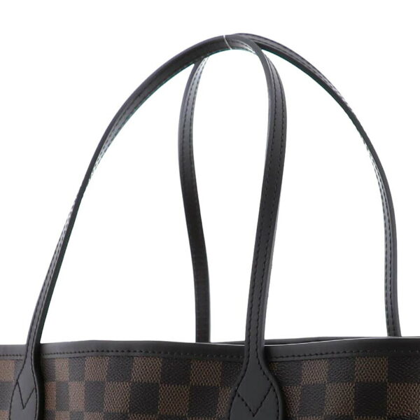 1240005022988 3 Louis Vuitton Neverfull MM Tote Bag Damier Ebene