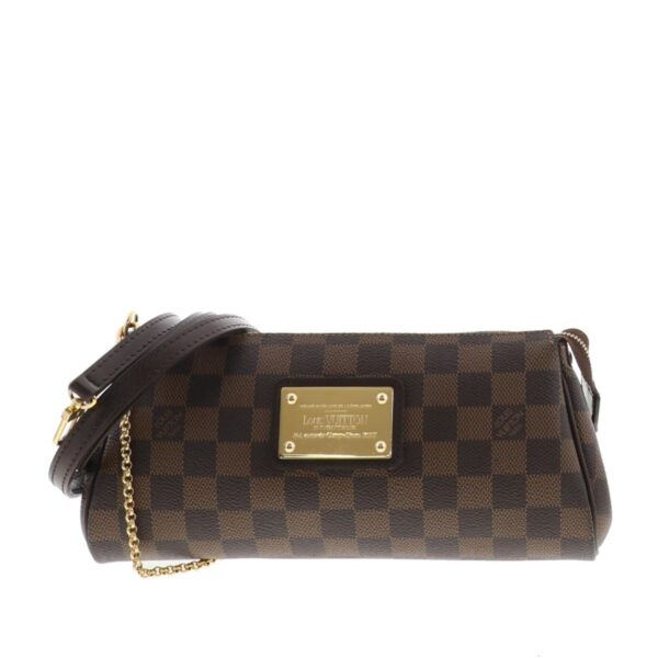 1240005023060 1 Louis Vuitton Eva Pouch Clutch Damier Ebene