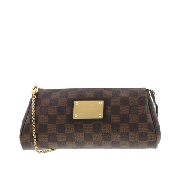 1240005023060 2 Louis Vuitton Eva Pouch Clutch Damier Ebene