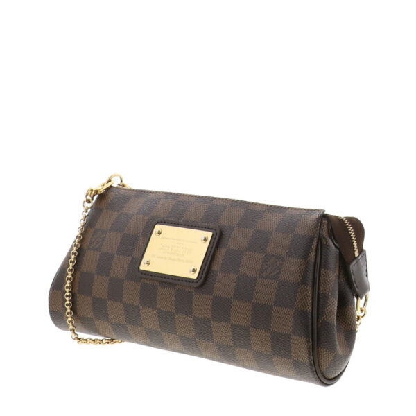 1240005023060 3 Louis Vuitton Eva Pouch Clutch Damier Ebene