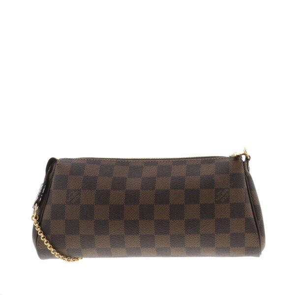 1240005023060 4 Louis Vuitton Eva Pouch Clutch Damier Ebene