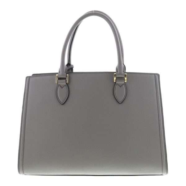 1240005023061 4 1 Prada Saffiano 2way Handbag Gray