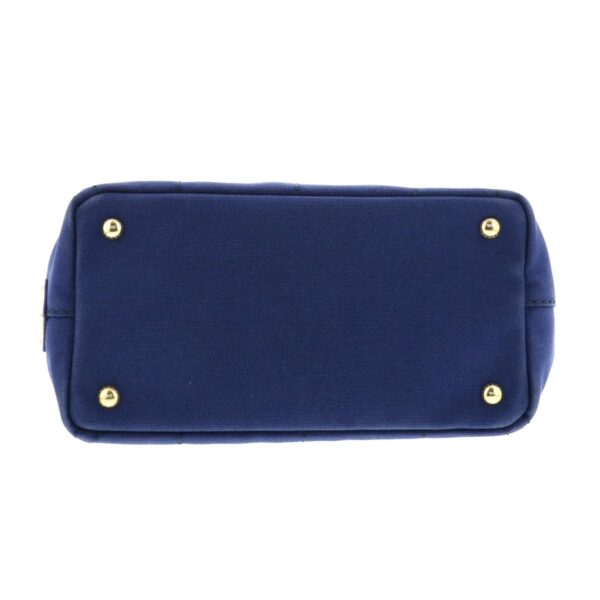 1240005023065 5 Prada Canapa Mini 2way Shoulder Bag Blue