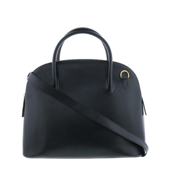 1240005023067 1 Celine 2way Leather Handbag Black