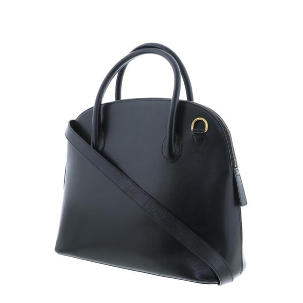 1240005023067 2 Celine 2way Leather Handbag Black