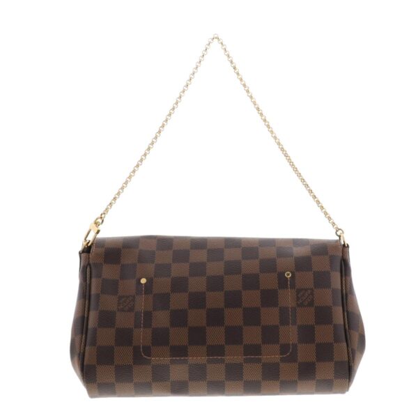 1240005023086 4 Louis Vuitton Favorite MM Shoulder Messenger Bag Damier Line