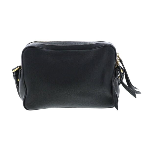 1240005023129 3 1 Prada Leather Shoulder Bag Black