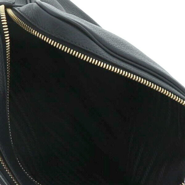 1240005023129 7 1 Prada Leather Shoulder Bag Black