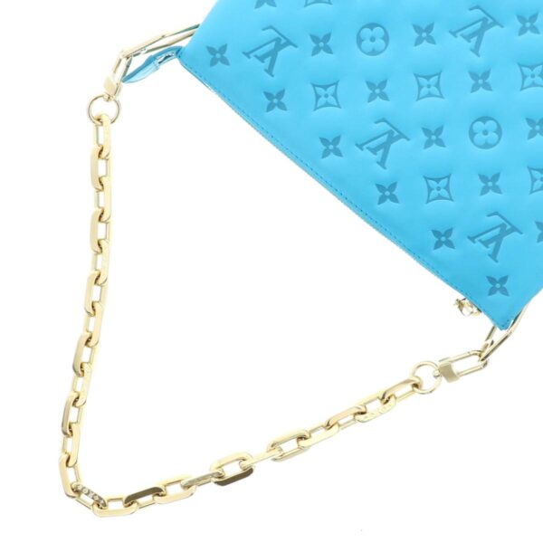 1240005023165 6 Louis Vuitton Coussin PM Shoulder Bag Turquoise