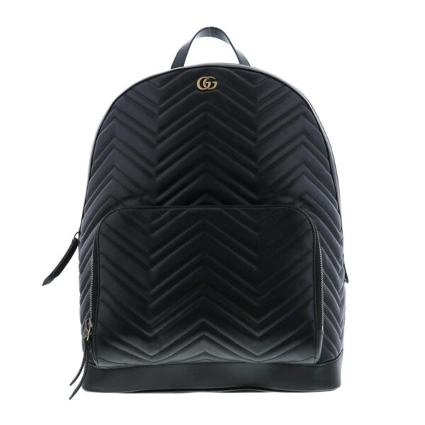 1240005023207 1 Gucci GG Marmont Backpack Black