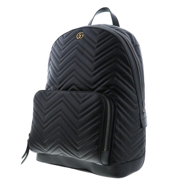 1240005023207 2 Gucci GG Marmont Backpack Black