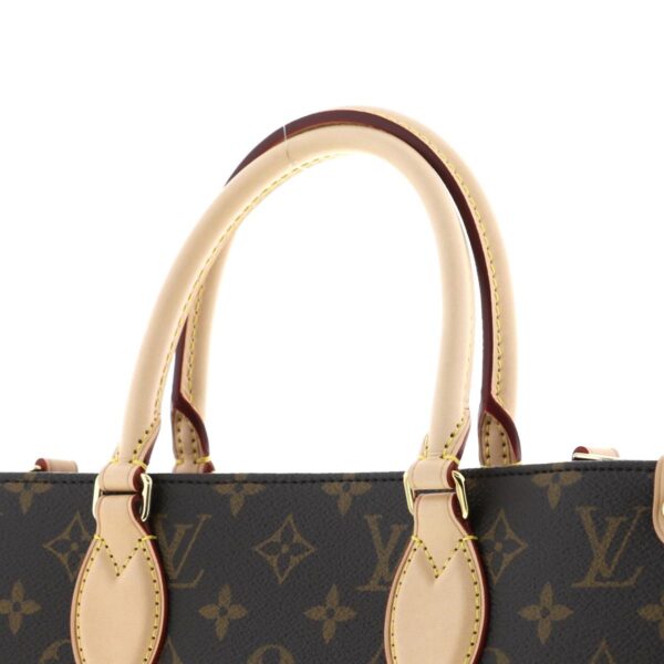 1240005023217 4 1 Louis Vuitton Sac Plat PM Bag Tote Bag Monogram Brown