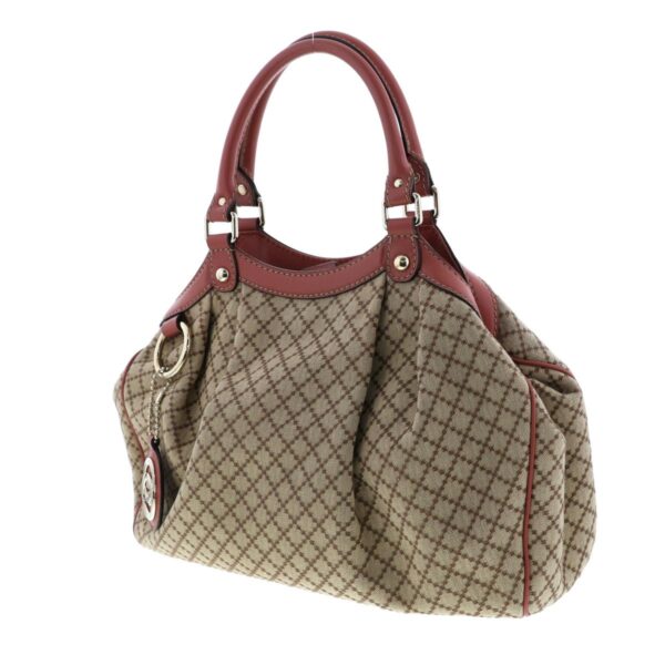 1240005023297 2 Gucci Diamante Sukey Handbag Brown