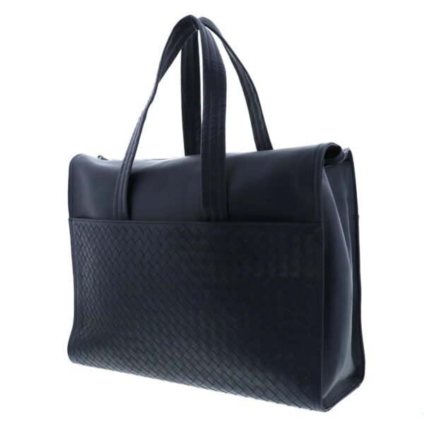 1240005023328 2 Bottega Veneta Intrecciato Tote Bag Navy