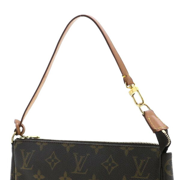 1240005023331 3 Louis Vuitton Pochette Accessory Bag Pouch Clutch Monogram Brown