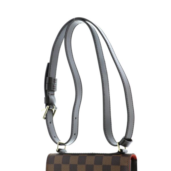 1240005023378 3 Louis Vuitton Portobello Bag Shoulder Messenger Bag Damier Ebene