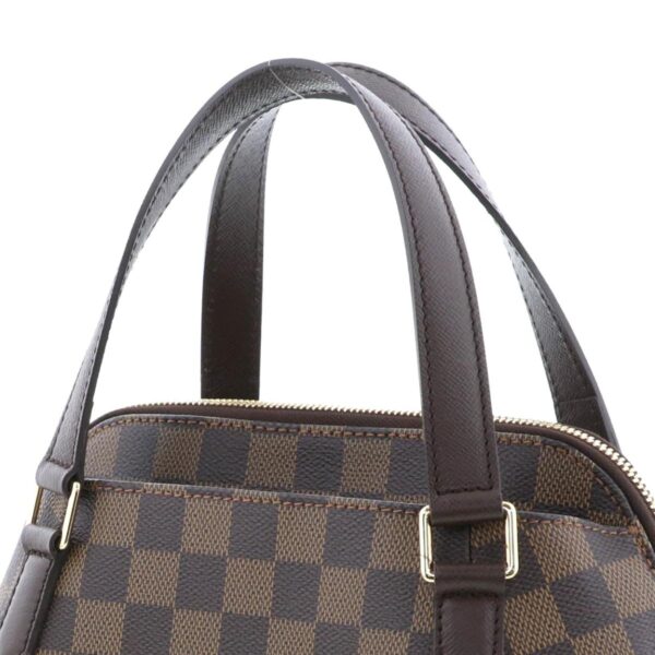 1240005023735 3 Louis Vuitton Belem PM Bag Handbag Damier Ebene Brown