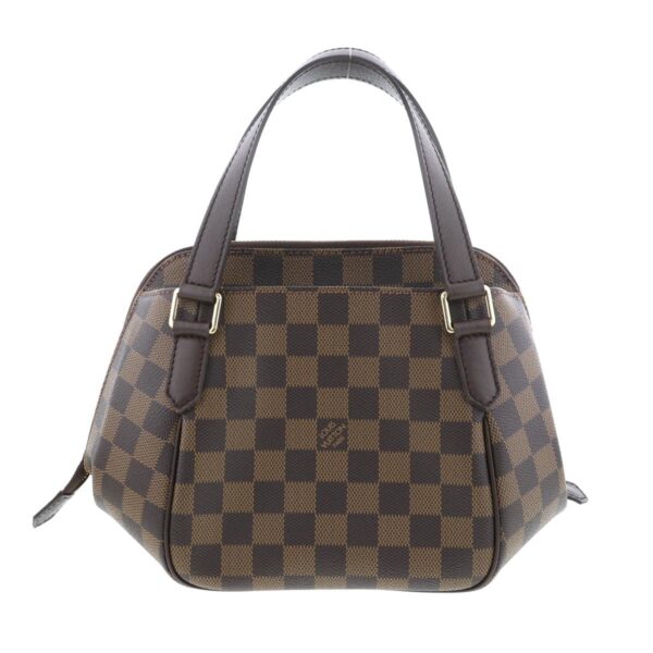 1240005023735 4 Louis Vuitton Belem PM Bag Handbag Damier Ebene Brown