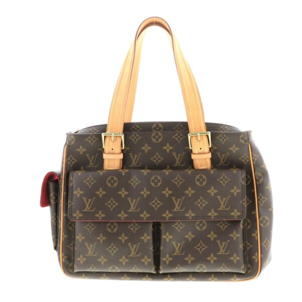 1240005023785 1 2 Louis Vuitton Multipuri City Bag Handbag Monogram Brown