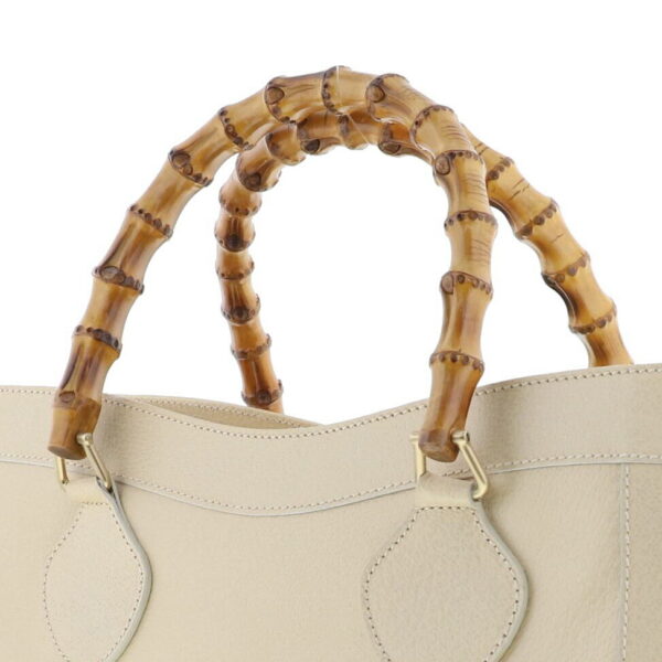 1240005024012 3 Gucci Bamboo Tote Bag Beige