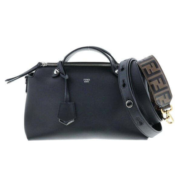 1240005024306 1 Fendi Bytheway Medium 2way Shoulder Bag Black