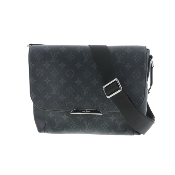 1240005024314 1 Louis Vuitton Messenger Explorer PM Bag Shoulder Messenger Bag Monogram Eclipse Black