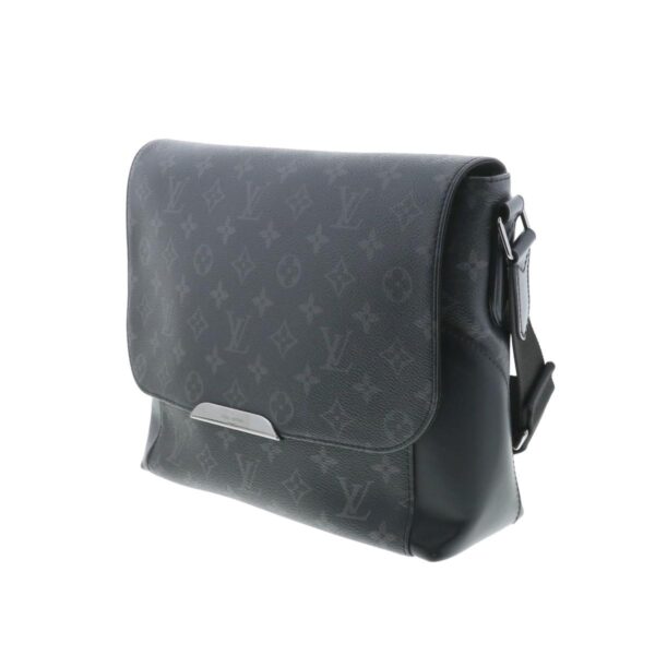 1240005024314 2 Louis Vuitton Messenger Explorer PM Bag Shoulder Messenger Bag Monogram Eclipse Black