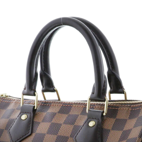 1240005024403 3 Louis Vuitton Speedy 25 Bag Handbag Damier Ebene Brown