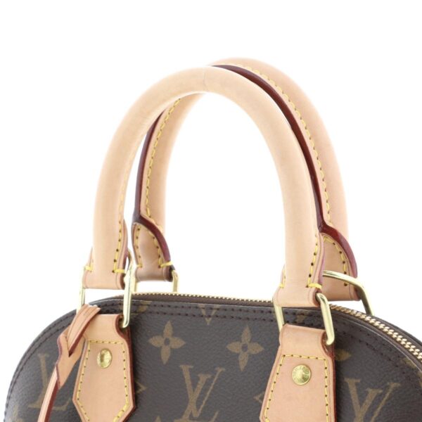 1240005024535 3 Louis Vuitton Alma BB Shoulder Bag Monogram Brown