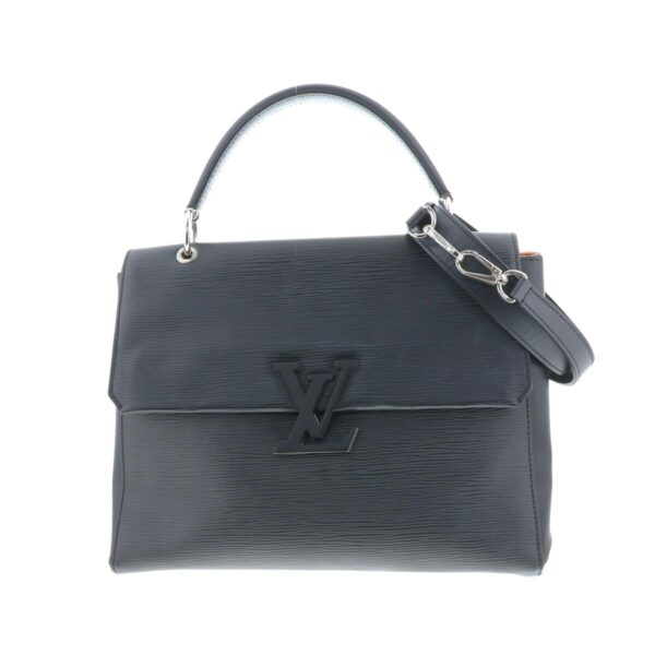 1240005024821 1 Louis Vuitton Grenelle MM Handbag Epi Noir