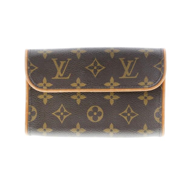 1240005024893 1 Louis Vuitton Pochette Florentine Waist Bag Monogram Brown