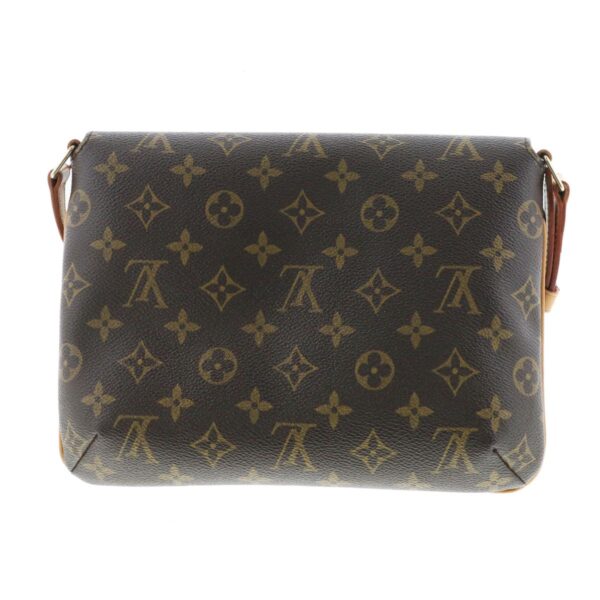 1240005025034 3 Louis Vuitton Musette Tango Shoulder Bag Monogram Brown