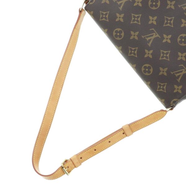 1240005025034 5 Louis Vuitton Musette Tango Shoulder Bag Monogram Brown