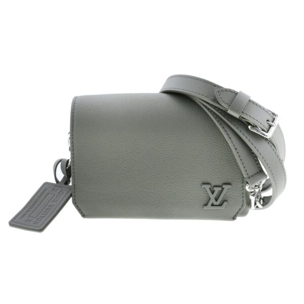 1240005025206 1 Louis Vuitton First Line Wearable Wallet Bag LV Aérogramme Khaki