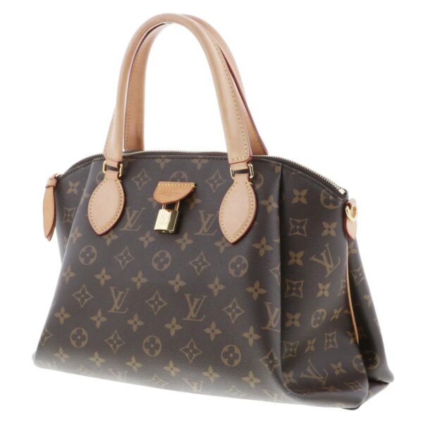 1240005025404 2 Louis Vuitton Riboly MM Handbag Monogram Brown