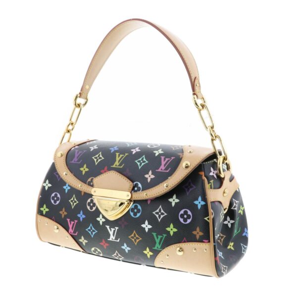 1240005025505 2 1 Louis Vuitton Beverly MM Handbag Multicolor Black