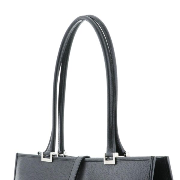 1240005025531 3 Gucci Leather Tote Bag Black