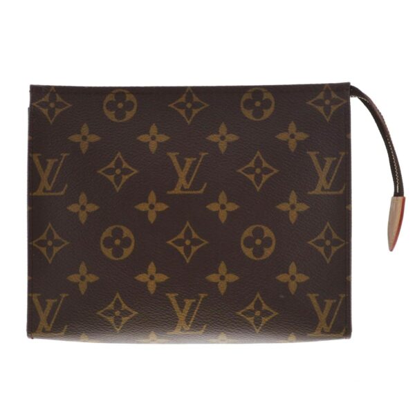 1240005025617 1 Louis Vuitton Posh Toilette 19 Pouch Monogram Brown